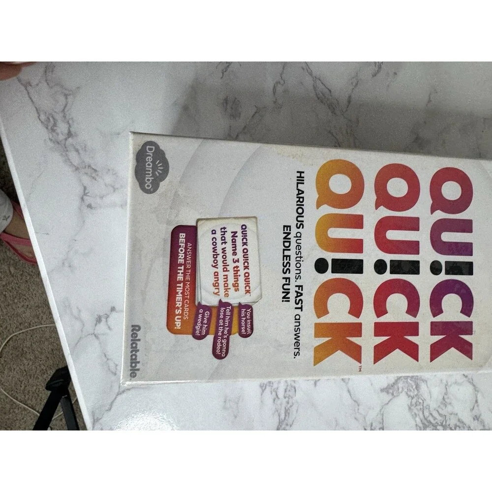 Relatable Quick Quick Quick! Timed Word Card Game, 2+ Players, Ages 8-11